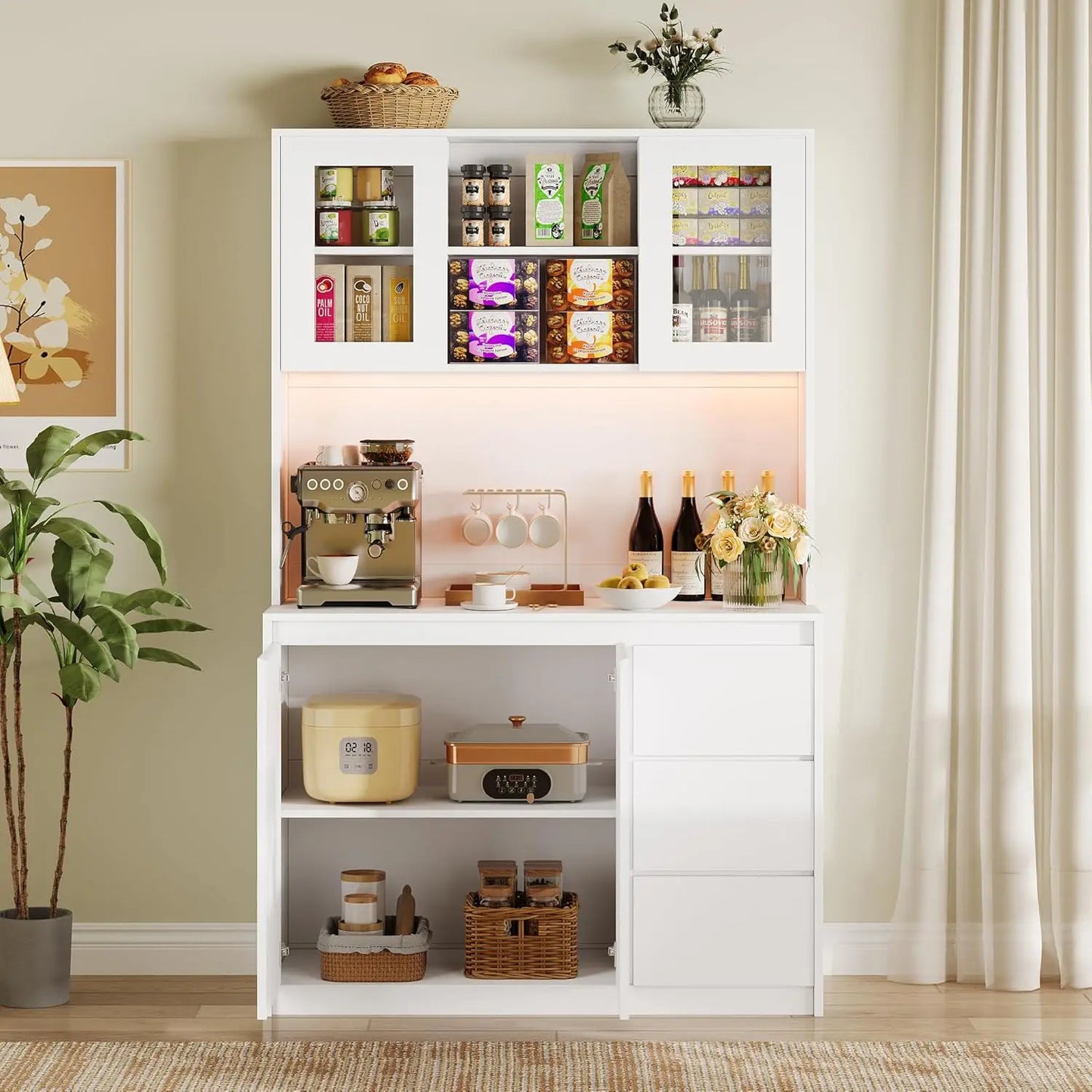 Kitchen Storage Hutch