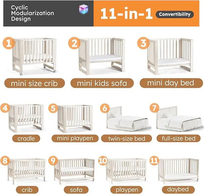 Convertible Baby Crib