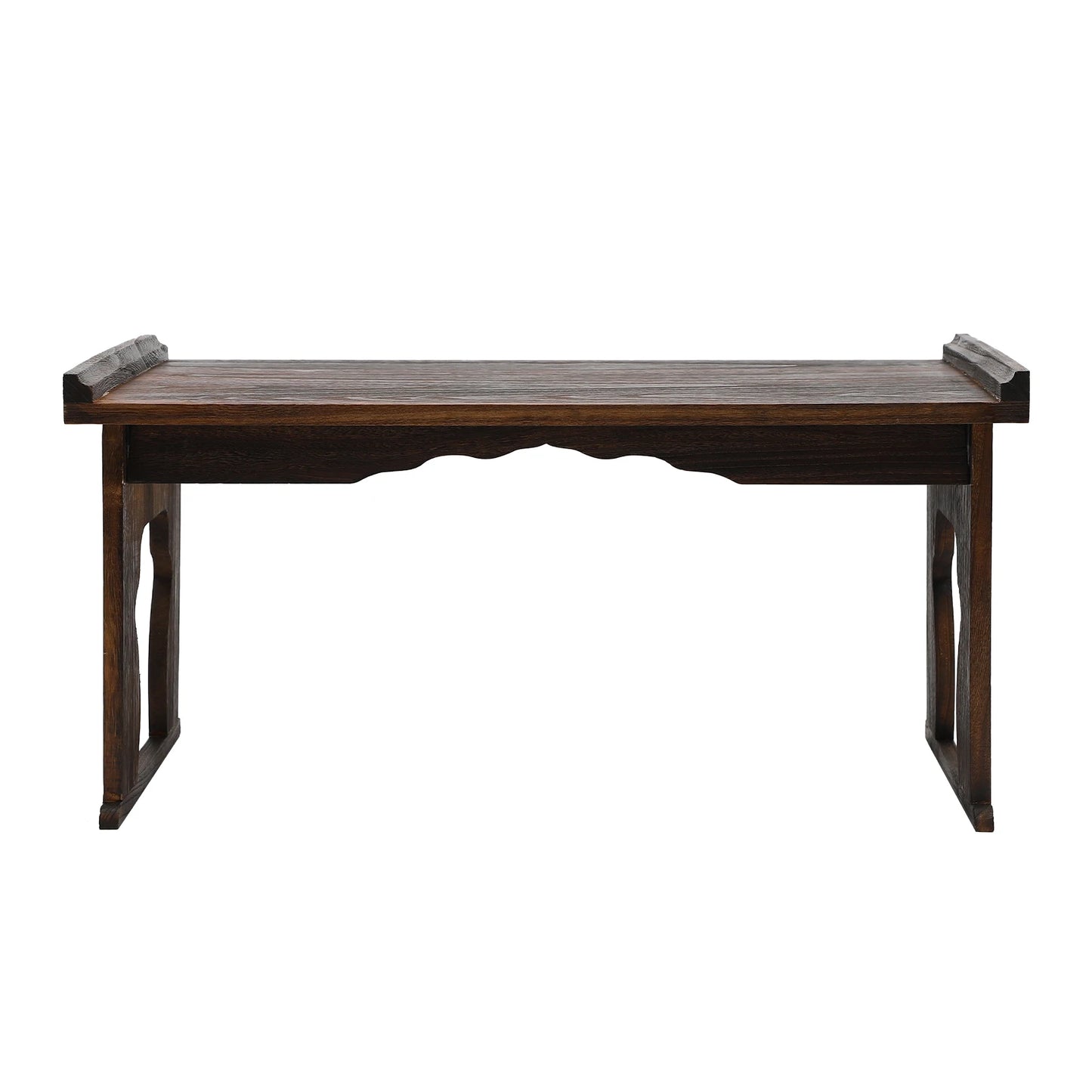 Bed Laptop Desk with Foldable Legs, Breakfast in Bed Serving Tray Table, Japanese Style Floor Table