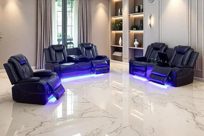 Power Recliner Sofa Set