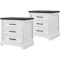 22 Inch Wide Dual Nightstands