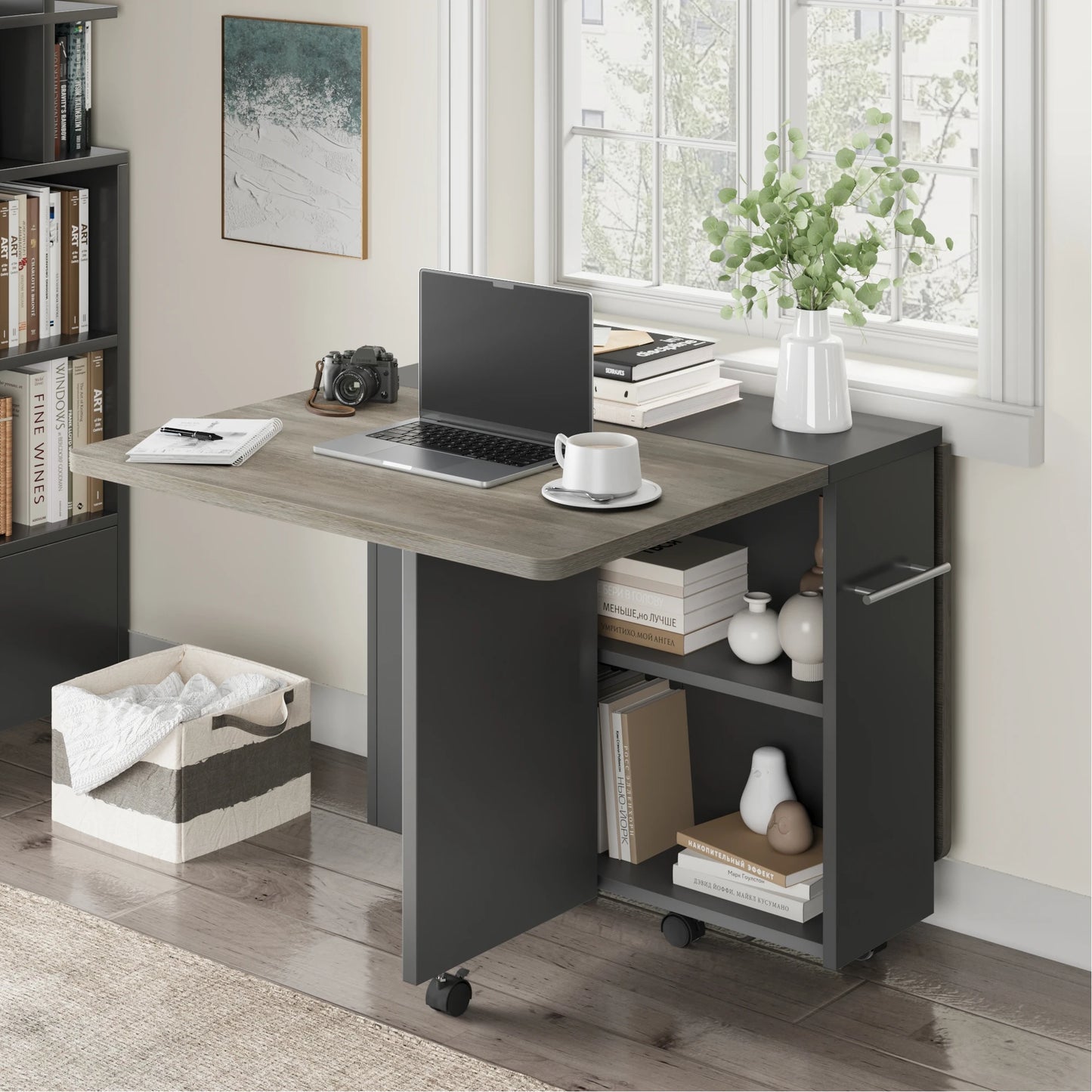 Space-Saving Folding Dining Table