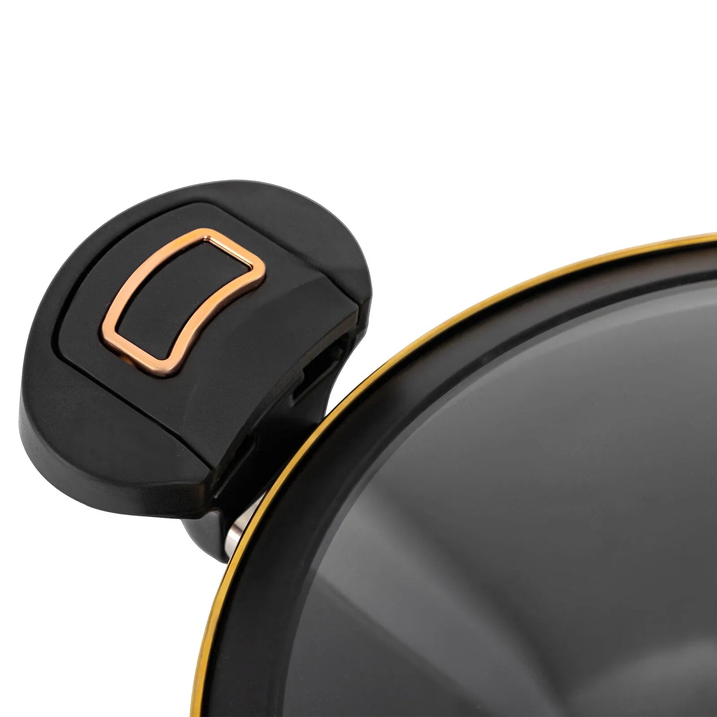 8.45Qt Black Non-Stick Micro Pressure Cooker