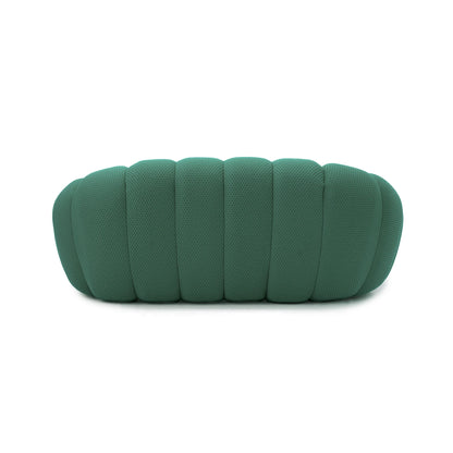 78'' Modern Curved Boneless Sofa Football-Shaped Lazy Floor Sofas