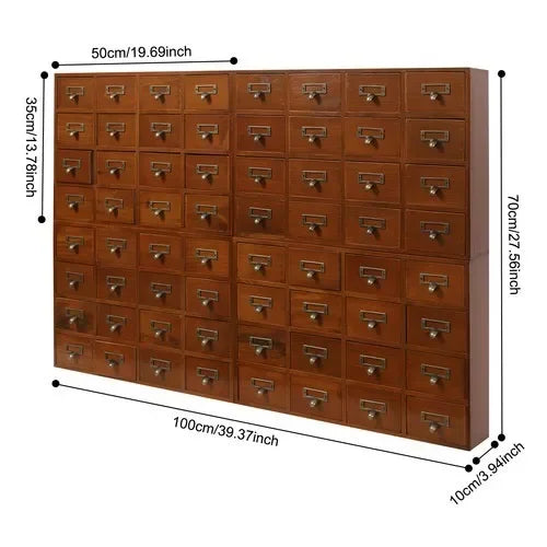 64 Drawer Storage Cabinet