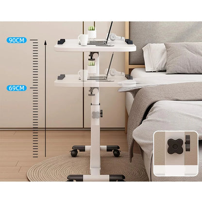Foldable Standing Desk with Wheels