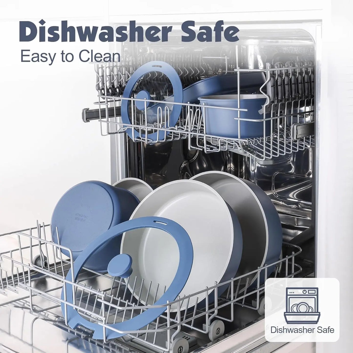 Ceramic Pots and Pans Set