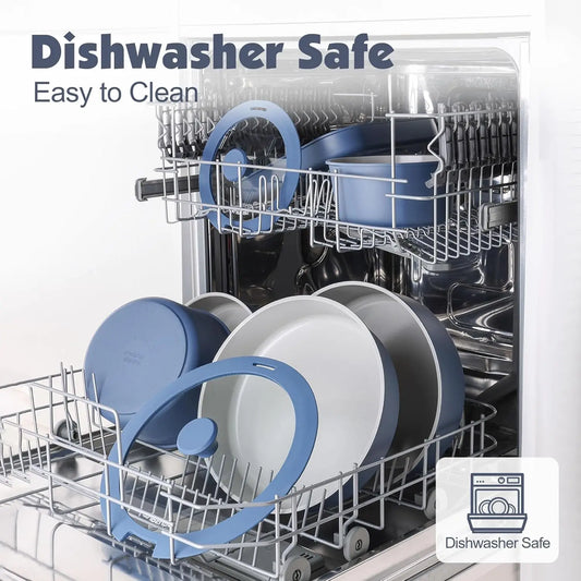 Ceramic Pots and Pans Set